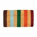 J & M Home Fashions COIR IMP STRIPE MAT18X30 4204